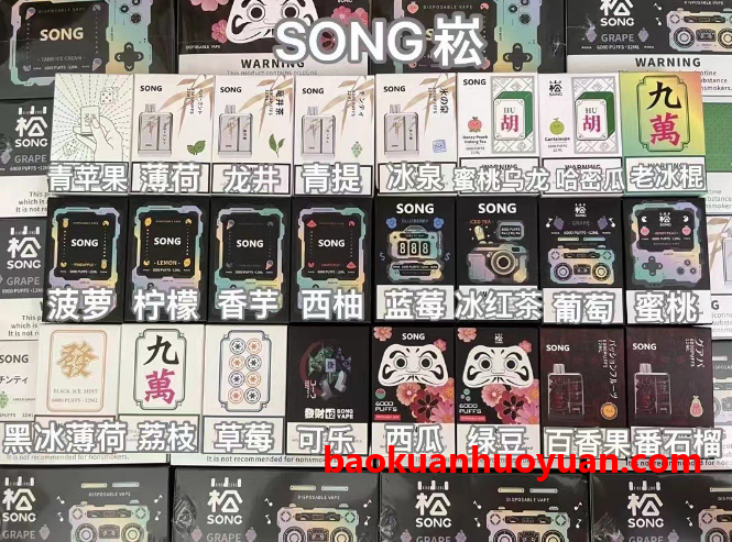 崧song电子烟一次性：无烟生活的新选择，让健康与时尚同行